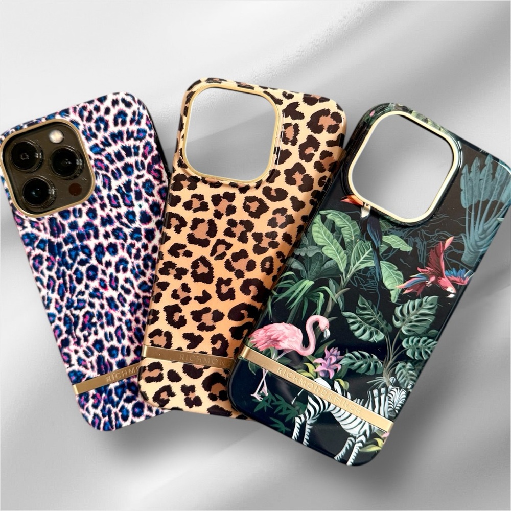 iPhone 13 Pro Richmond and Finch Tropical and Animal Print Cases  Never Used